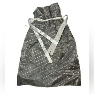 Silver Drawstring Bag Never Used